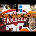 Philadelphia Flyers Star Joel Farabee. Talks Summer routine and what it’s like being a PRO.