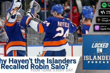 The Islanders Lack of Depth on D Is Exposed with Scott Mayfield's Injury but Where is Robin Salo?