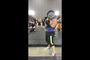 Strongman Robert Oberst breaks US record in Max Log-211kg/464lbs