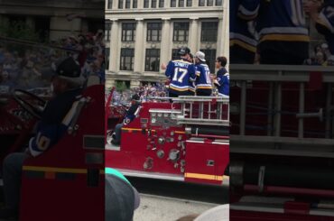 Jaden Schwartz at the 2019 Stanley Cup Parade