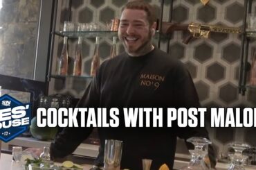 Making Cocktails With Post Malone! | Kes' House