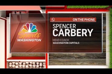Capitals new head coach Spencer Carbery lays out his vision | The Sports Junkies