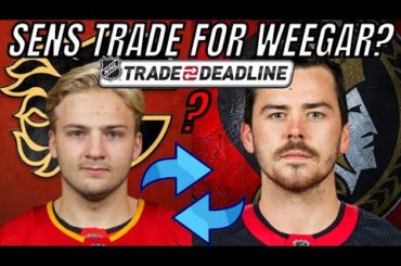Calgary Flames Trade MacKenzie Weegar to Ottawa Senators Possibility? | NHL/Sens Trade Rumours