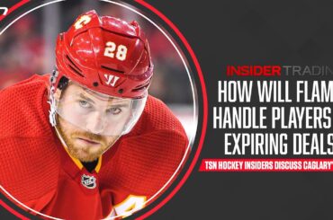 How will Flames handle players entering the final year of their contracts?