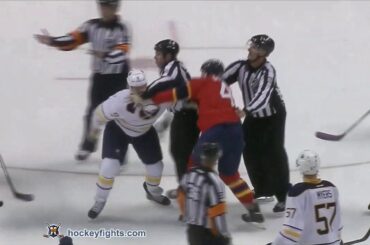 Steve Ott vs Erik Gudbranson Oct 25, 2013