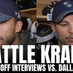 Yanni Gourde & Jamie Oleksiak React to Dallas Stars vs. Seattle Series Matchup, Returning to Dallas