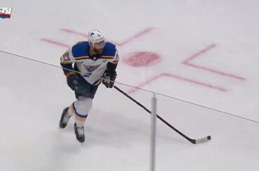 Brenden Dillon smashes Alex Pietrangelo in game 5