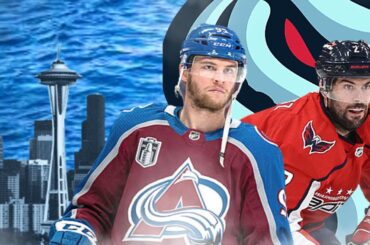 Andre Burakovsky and Justin Schultz GREAT COMPLIMENTS To Building Seattle Kraken