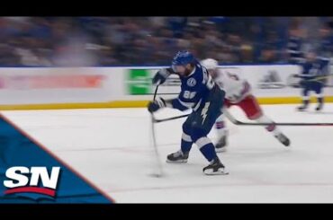 Nikita Kucherov Takes The Pass From Ondrej Palat Up The Middle And Finishes With A Clean Goal