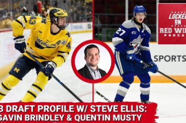 '23 Draft Profile: Quentin Musty & Gavin Brindley | Ft. Steve Ellis of Daily Faceoff