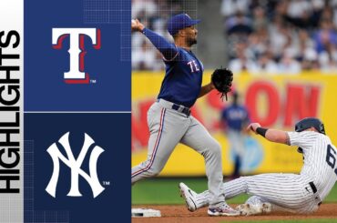 Rangers vs. Yankees Game Highlights (6/23/23) | MLB Highlights