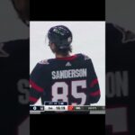 GOAL  Jake Sanderson  Red Wings vs  Senators  NHL 2022 23#shorts