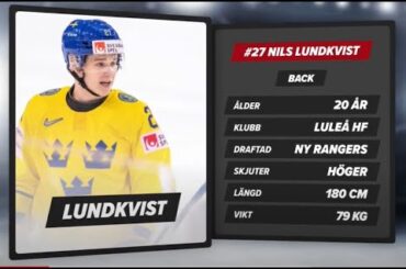 Intervju med Nils Lundkvist efter Danmarksförlusten - inför Belarus