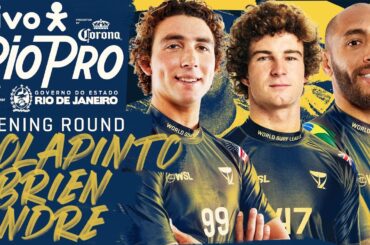 Griffin Colapinto, Liam O'Brien, Jadson Andre | VIVO Rio Pro - Opening Round Heat Replay