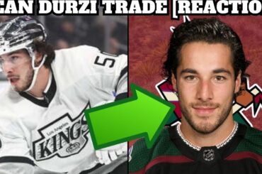 ARIZONA COYOTES FLEECE LA KINGS? Sean Durzi Trade REACTION