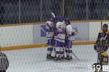 GOJHL - Welland Jr. Canadians vs Hamilton Kilty B's