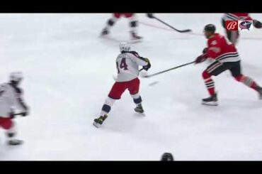 Yegor Chinakhov scores vs Blackhawks (17 feb 2022)