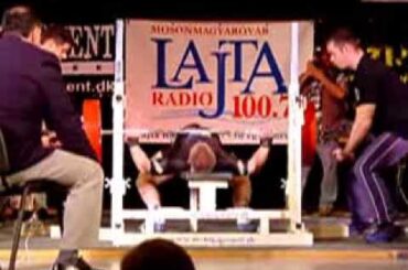 Sergey Knyazev / Kniazev (RUS) 1.att.: 237,5 kg - 2005 EPF European Men's Benchpress Championships