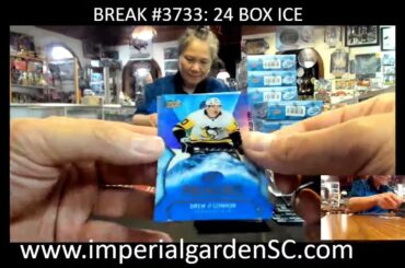 BREAK #3733 : 24 BOX 2021-22 #upperdeck  ice NHL HOCKEY BOX CASE BREAK