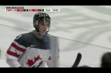 Liam Foudy 2-0 Goal vs. Switzerland (2020 WJC Pre-Tournament)