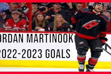 Jordan Martinook all goals 2022-23 (Regular Season + Playoffs)