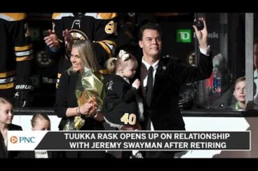 Tuukka Rask Opens Up On Relationship With Jeremy Swayman After Retiring