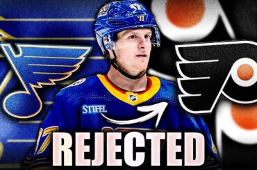 TOREY KRUG REJECTED TRADE TO PHILADELPHIA FLYERS: REFUSES TO WAIVE NTC (St Louis Blues Rumours) NHL