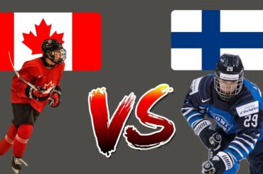 Canada U20 3 - 2 Finland U20 OT World Junior Championship 2022 (Final game/gold)