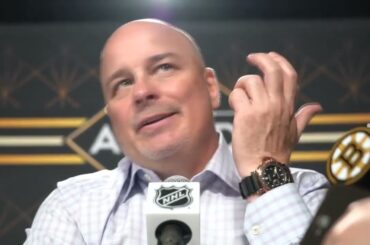 Jim Montgomery Still Haunted by Bruins Playoff Loss | NHL Postseason Award Ceremony