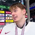 Artūrs Šilovs pēc bronzas iegūšanas | Hokejs