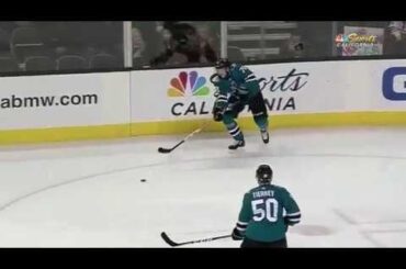 Marc-Edouard Vlasic Goal vs OTT 12-09-17