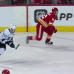 Viktor Arvidsson with a Goal vs. Calgary Flames