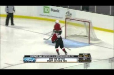 Oliver Wahlstrom Tallies Dazzling TD Bank Mini 1-on-1 Goal