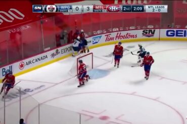 Adam Lowry 1-3 Goal Jets Vs Canadiens Game 3 2021 Playoffs