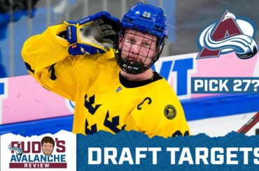 Three more NHL Draft Targets for the Colorado Avalanche at Pick 27