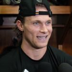 DJ Smith, Tim Stützle, Jakob Chychrun, Thomas Chabot and Travis Hamonic Postgame Availability Mar 4