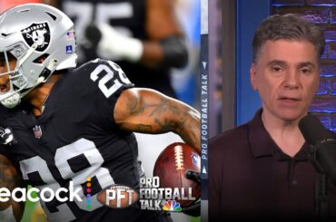 Raiders' Josh Jacobs is taking a stand for the pay of future RBs | Pro Football Talk | NFL on NBC