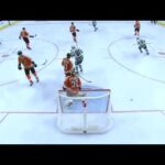 Alex Barabanov gets the first point of the season, assists on Hertl's goal vs Flyers (23 oct 2022)