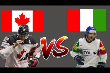 Canada 6 - 1 Italy World Championship 2022