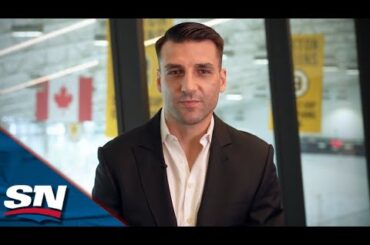 Bruins' Patrice Bergeron Receives The 2022-23 Frank J. Selke Trophy