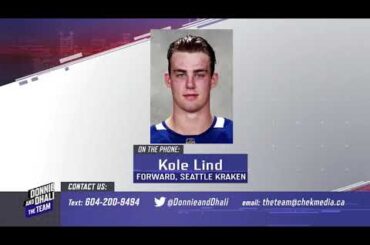 Kole Lind on heading to the Kraken and his time with the Canucks