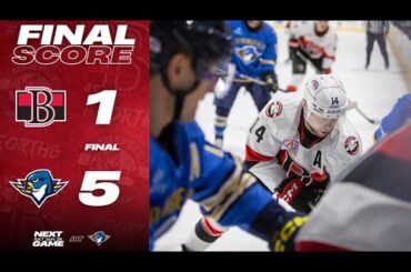 HIGHLIGHTS: Belleville Senators - 1 @ Springfield Thunderbirds - 5