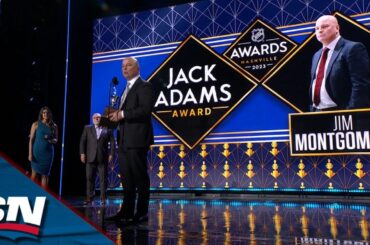 Bruins' Jim Montgomery Wins 2022-23 Jack Adams Award As NHL Coach Of The Year