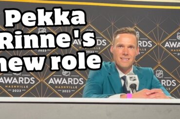 Pekka Rinne discusses his new role with the Nashville Predators