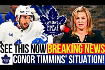 🚨 NHL MAPLE LEAFS NEWS! Conor Timmins Updates! Check This Out Leafs Nation! TORONTO MAPLE LEAFS NEWS