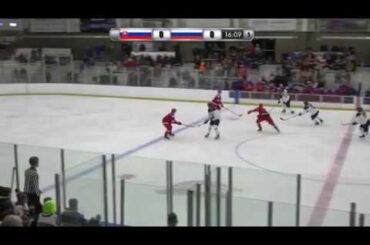 23.12.2017 WJC U20 pre-tournament Slovakia - Russia Adam Ruzicka 1:0
