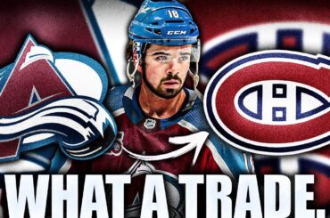 HABS MAKE AN AMAZING TRADE: ALEX NEWHOOK TO MONTREAL CANADIENS FROM COLORADO AVALANCHE (Kent Hughes)