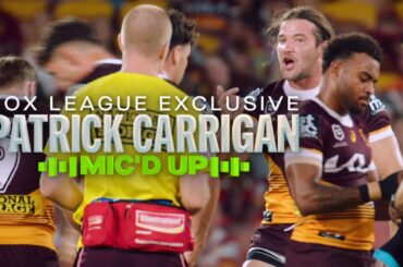 Pat Carrigan Mic'd up against the Tigers is must-watch entertainment 💥 | Fox League | Fox Sports