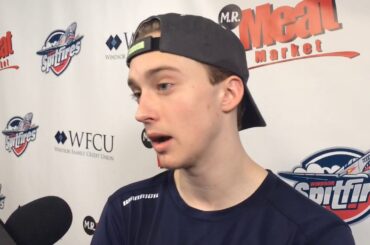 Windsor Spitfires Cole Carter