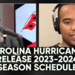 Breaking down the 2023-2024 Carolina Hurricanes regular season schedule